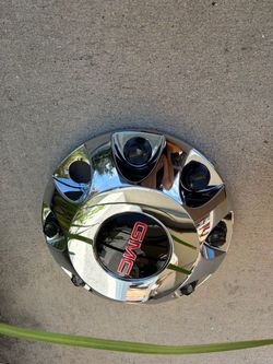 Genuine OEM GM GMC Sierra 3500 Dually Front Hub Cap 17” Chrome