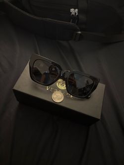 Versace Medusa Chain Sunglasses