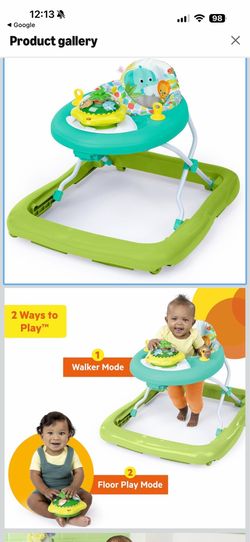 Bright Starts Wanderlights 2-in-1 Baby Walker