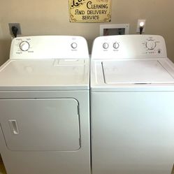 Huge Washer Dryer Set from Whirlpool
