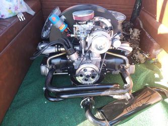 New 1600 dual port turn key engine vw