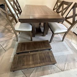 Dining Table With Extra Chairs 