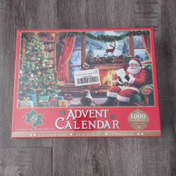 Advent Calendar (24 Boxes, 1000 Pieces Jigsaw Puzzle)
