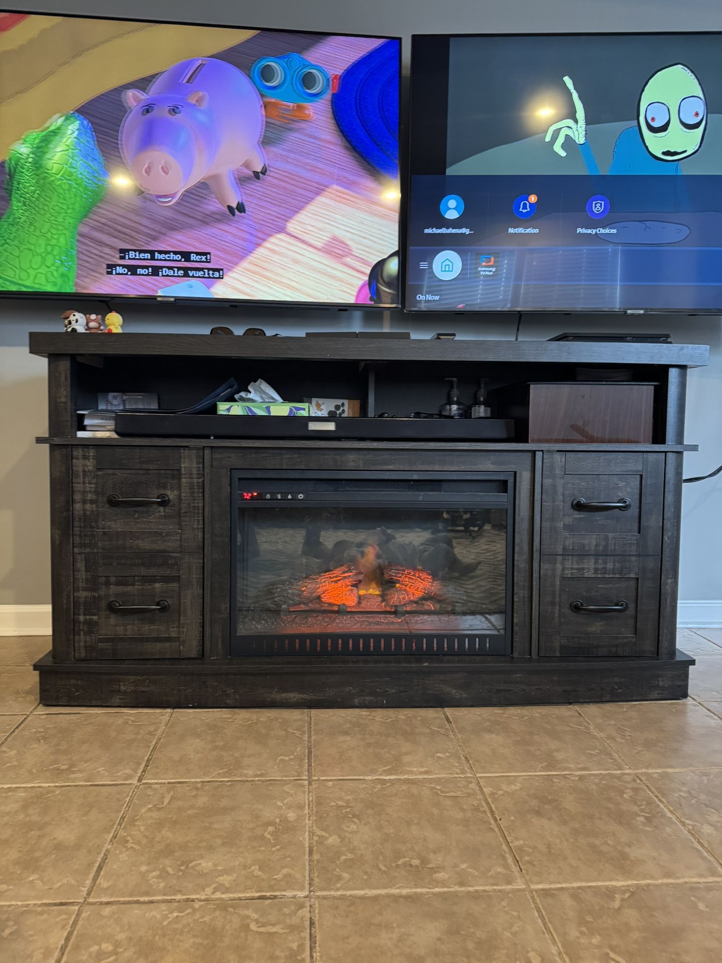 Fireplace Tv Stand