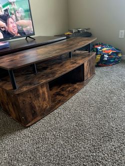 Tv stand, nightstand, 2 chairs