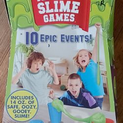 The Slime Games 10 Epic Events Includes Gooey Slime Pong Hockey Hoops