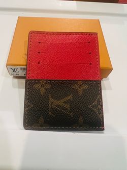 Loulou Damier Graphite Card Holder