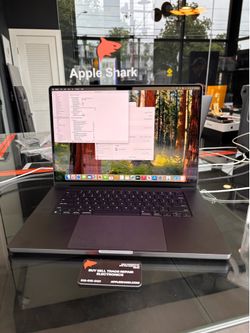 MacBook Pro 16” M3 Max Chip 48GB Ram 1TB SSD! 100% battery! 90 Day warranty! We offer financing.