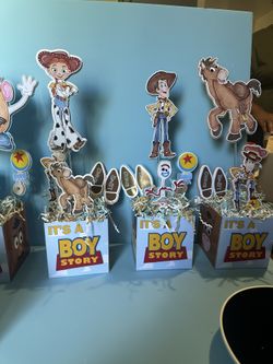 Toy Story Baby Shower Theme Centerpiece
