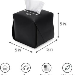 Tissue Box Cover ( White)