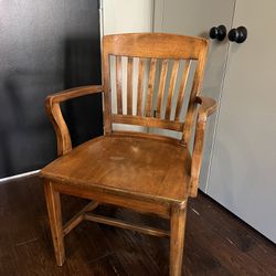 1940s Office Chair by Lucas Bros In., Baltimore MD