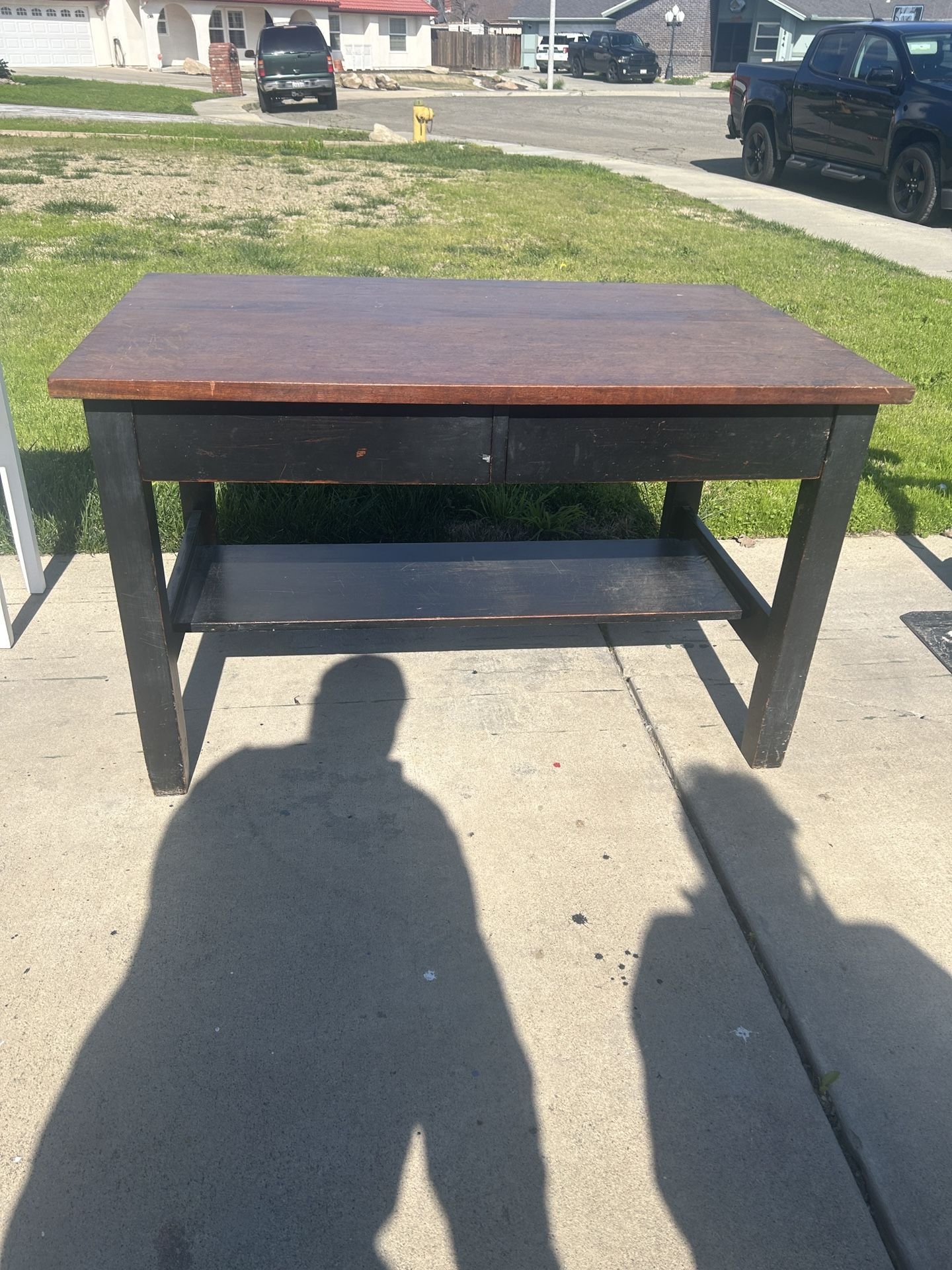 Vintage Craft Style Table/Desk