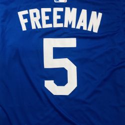 Blue Los Angeles Dodgers Freddie Freeman Jersey Fully Stitched with World Series and Fernando Patch