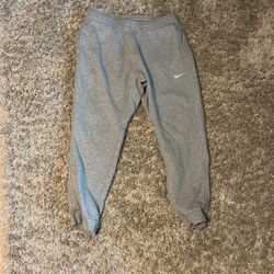 Heather Grey Nike Sweatpants 
