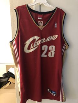 AUTHENTIC Reebok game Jersey 2004-2005 LEBRON JAMES Cleveland Cavaliers