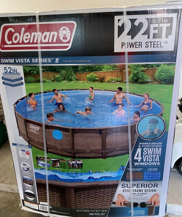 26 foot coleman pool