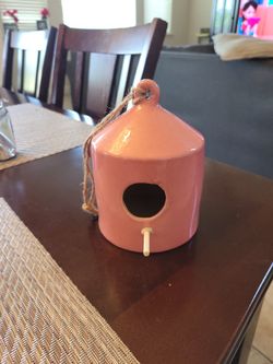 Ceramic Bird Feeder