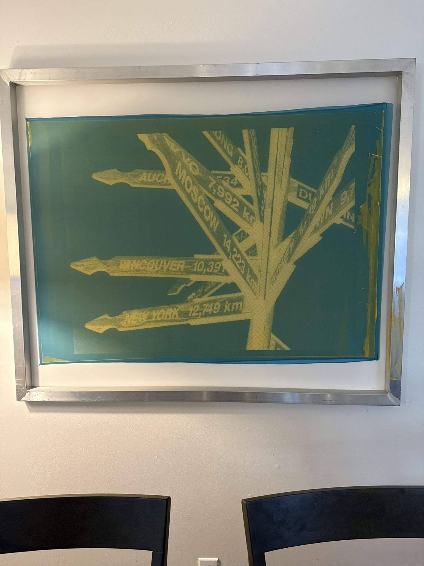 One-of-a-Kind Stretched Canvas Piece