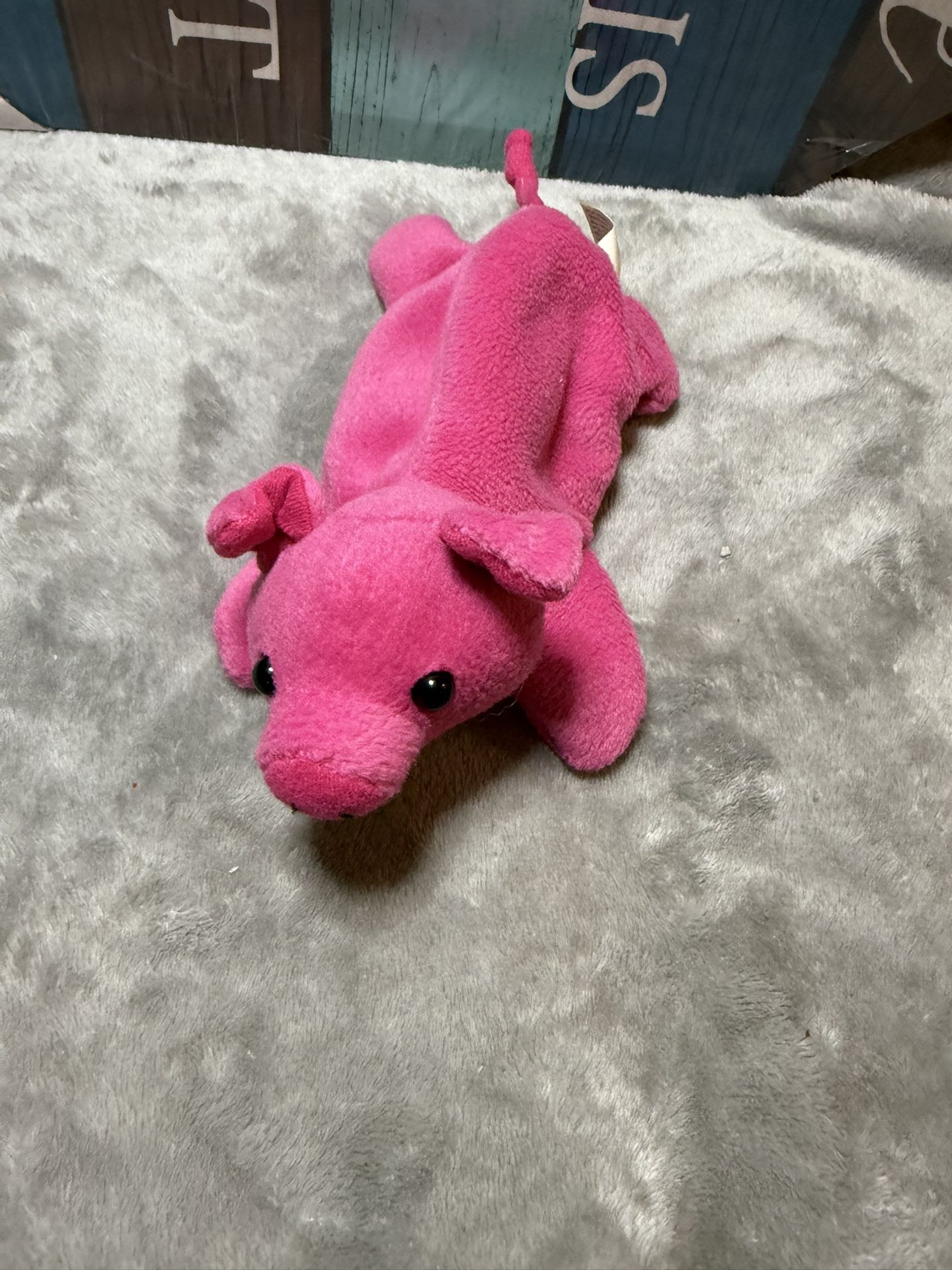 7 " PIG ZANGEEN BEAN BAG PINK CUDDLY PLUSH SOFT STUFFED