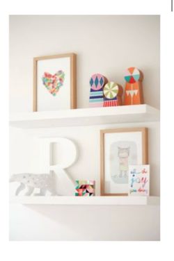 SHELF WHITE FLOATING (23.5" x7.5")
