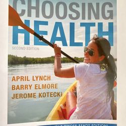 Choosing Health Textbook Spiral Binder