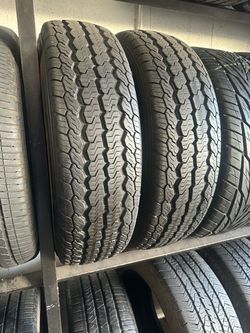 PAIR OF TIRE 215 85 16 CONTINENTAL 85% LIFE