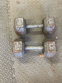30 lb dumbbells