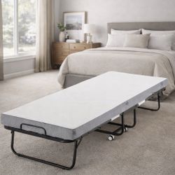 Brand New Rolling Bed With Mattress For 140