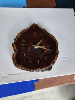 Wood Clock
