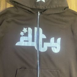 Divide the Youth Brown Zipup