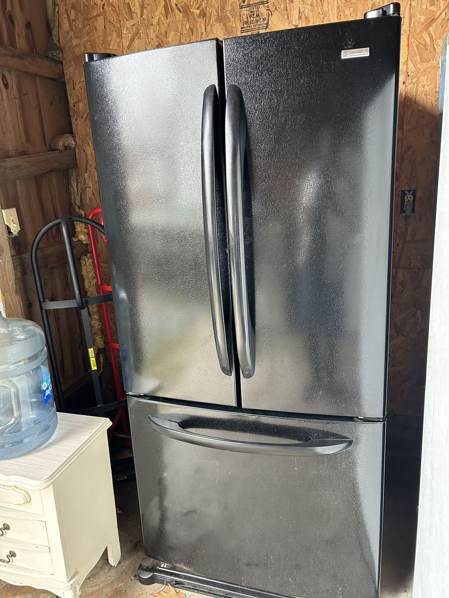 BLACK REFRIGERATOR