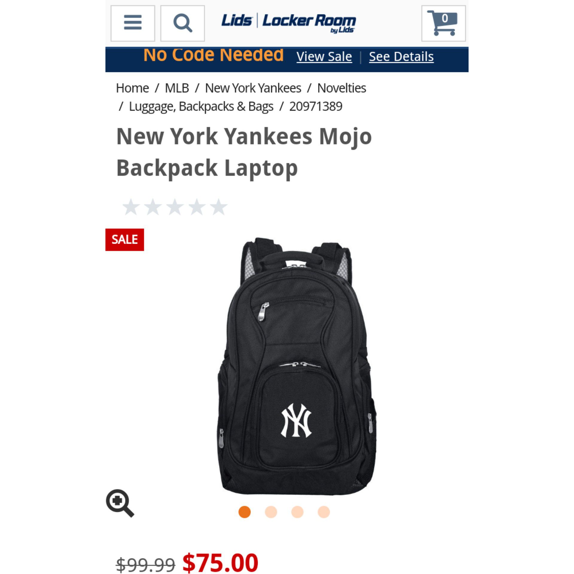MOJO Yankee laptop backpack