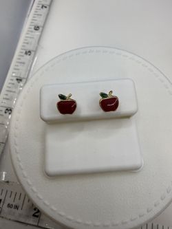 Gold plated from Brazil 18k plated earrings solid enchape laminado de Brazil Bañado 18k Alta calidad