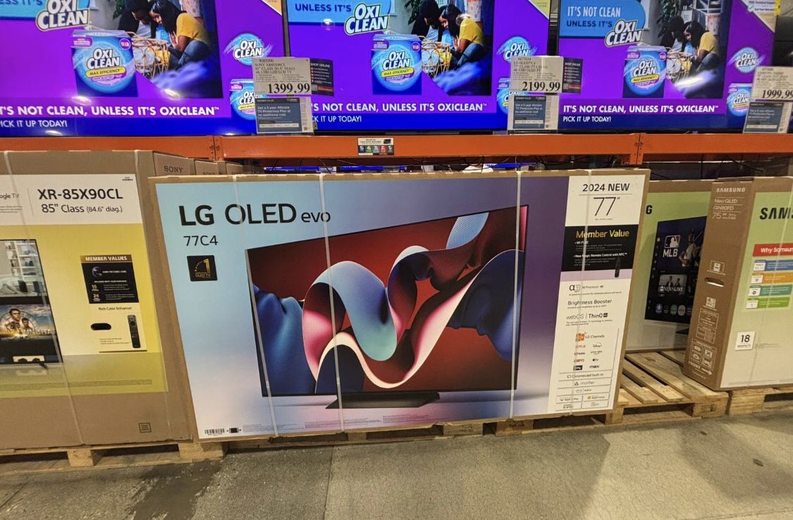 77C4 77” LG smart 4k oled hdr tv