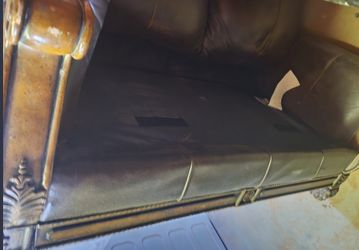 Leather Couch Love Seat