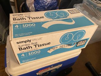 SIMPLY VALUE 2-PLY JUMBO ROLL TOILET PAPER