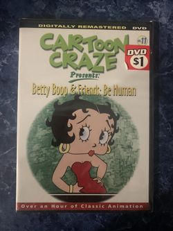 Cartoon Craze Presents- Betty Book & Friends: Be Human DVD (BRAND NEW SEALED) 