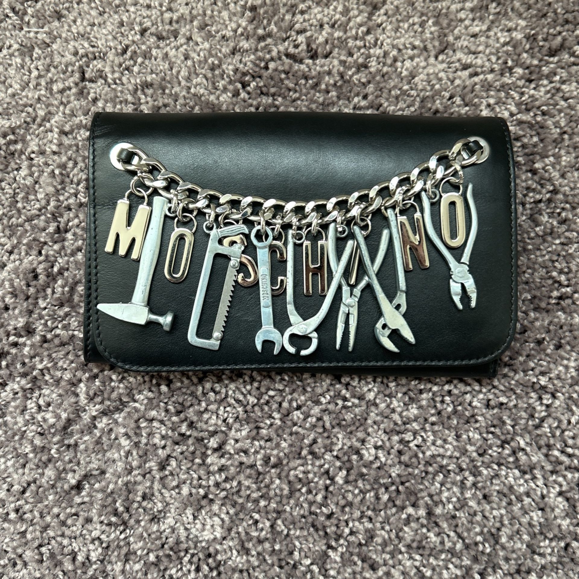 Moshino Tool Belt Cross Body Bag New