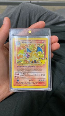 Charizard 25th anniversary