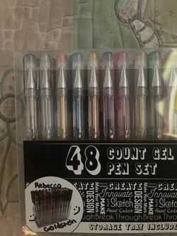 Set of 48 Gel Pens