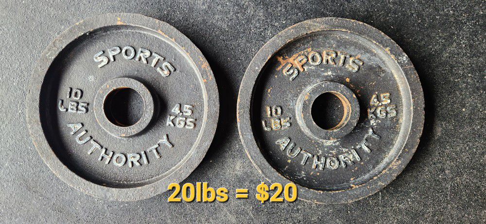 10lb Olympic Weight Plates