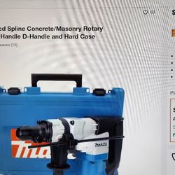 New Makita Spline Rotary Hammer- Never Used