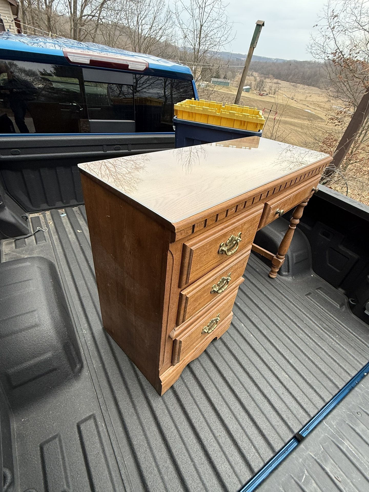 Small Wood Desk