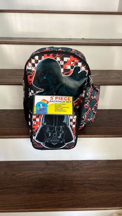 New $25 Darth Vader Backpack Lunch Bag Set
