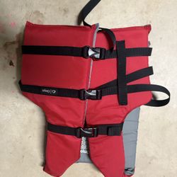 Red Life Vest - Never Used 