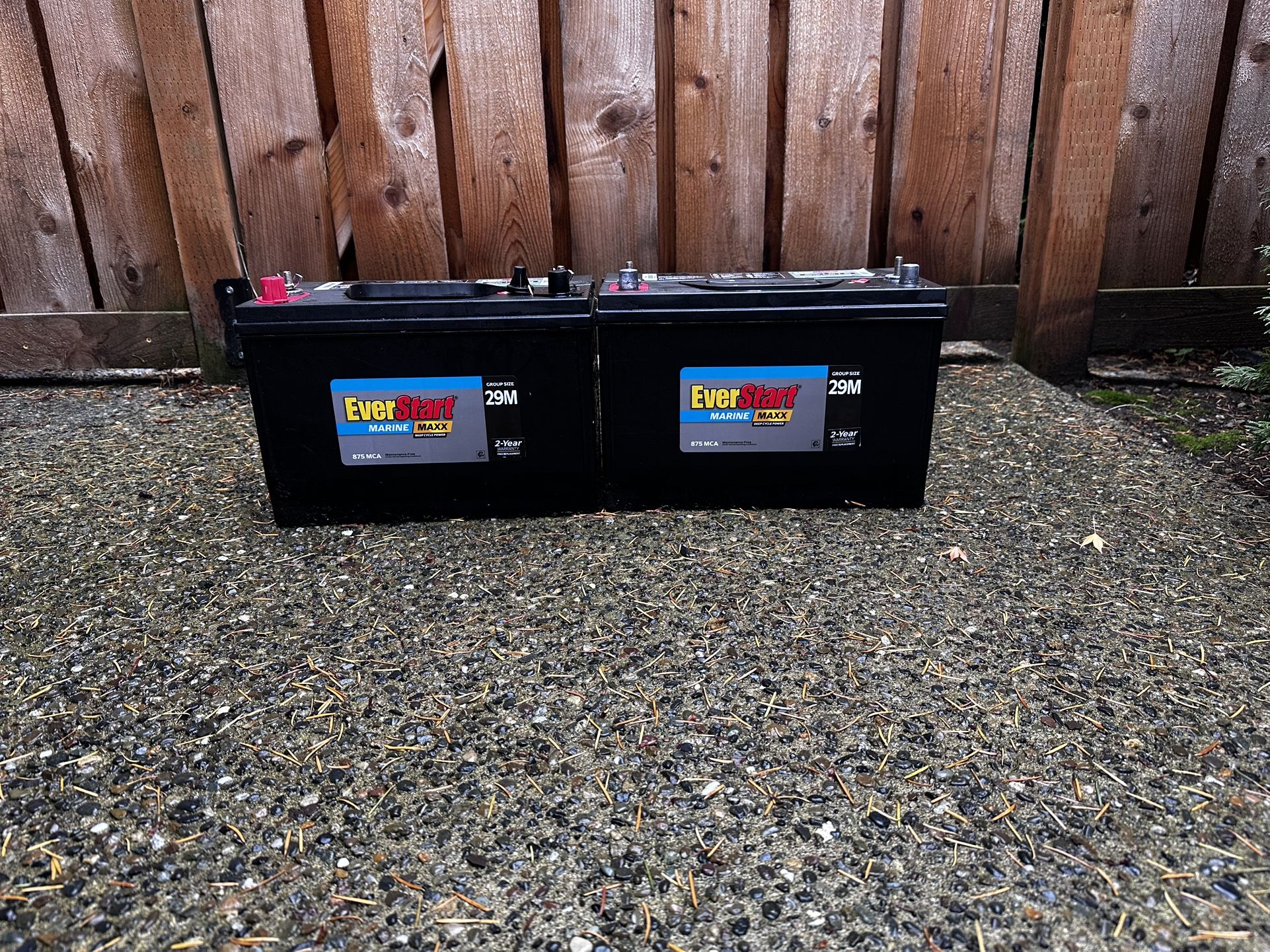 Ever start Marine Batteries  New 9/23 29M Group