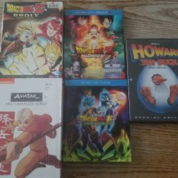 Anime blue ray and DVD