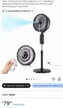 Cooling fan for patios new $50
