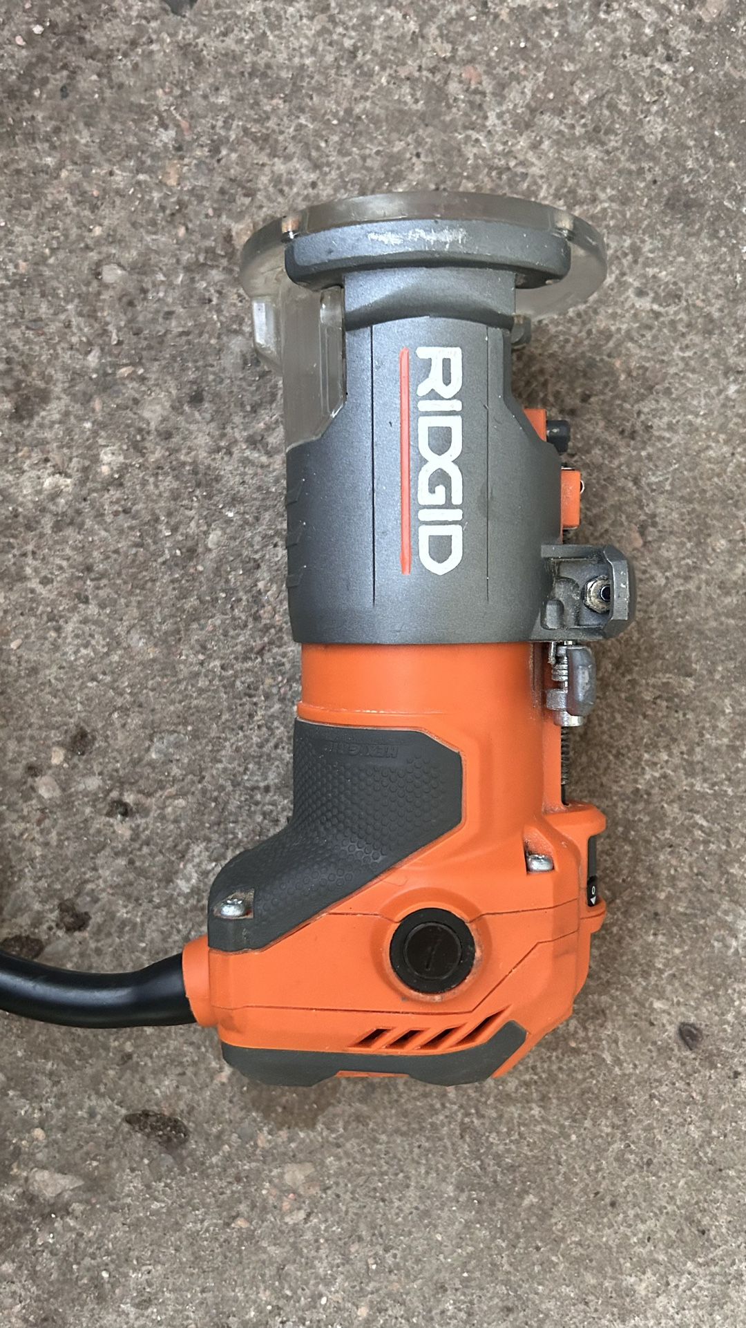 Ridgid 5.5 Compact Fixed Base Corded Router
