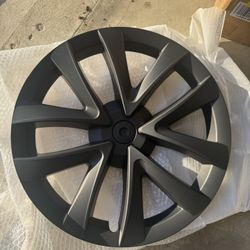 2023 Tesla Model 3 Hubcaps BLACK